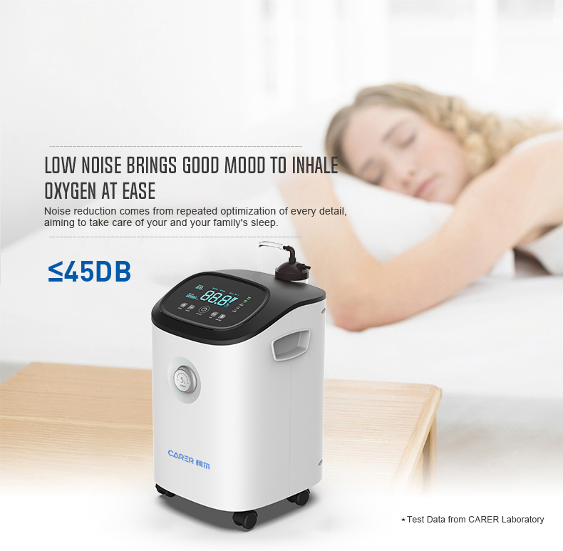 Quietest Oxygen Concentrator Medicalgrade With Led Display from China
